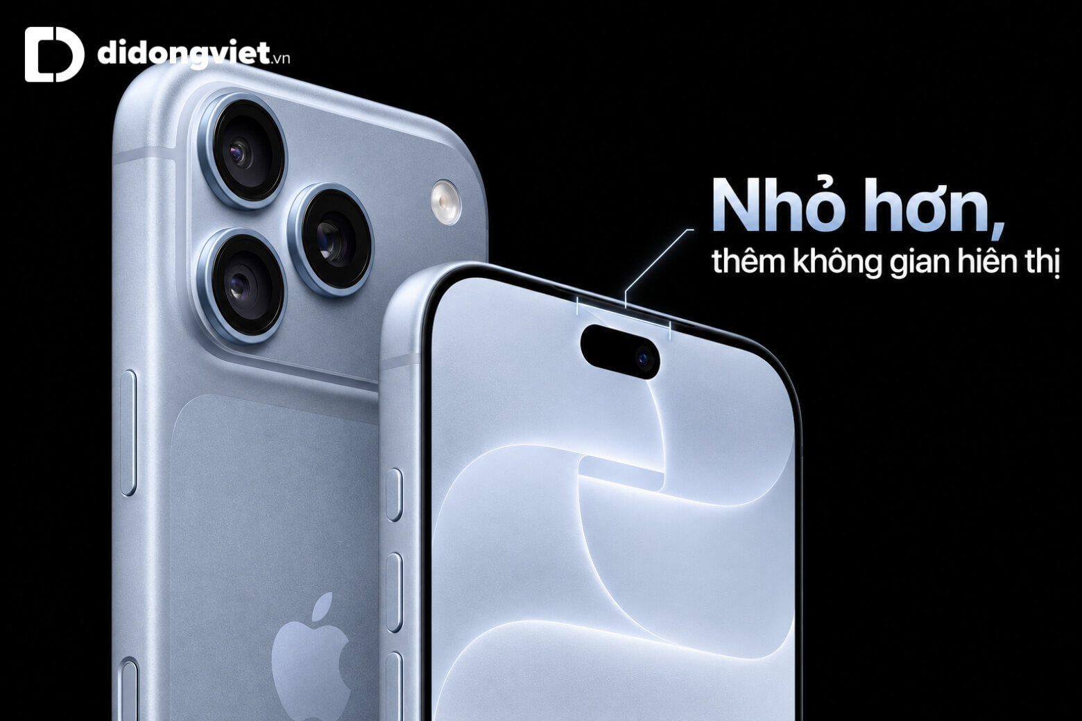 Tìm hiểu Dynamic Island mới trên iPhone 18 Pro Max có gì mới? 6 Dynamic Island mới trên iPhone 18 Pro Max thiết kế nhỏ hơn
