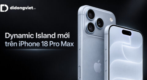 Dynamic Island mới trên iPhone 18 Pro Max