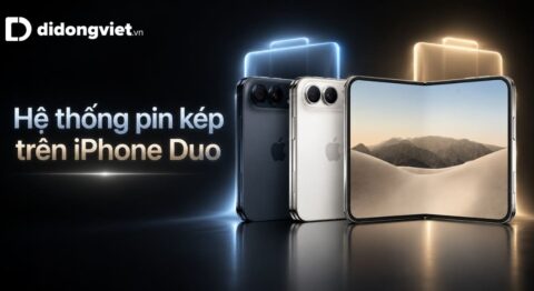 Hệ thống pin kép trên iPhone Duo
