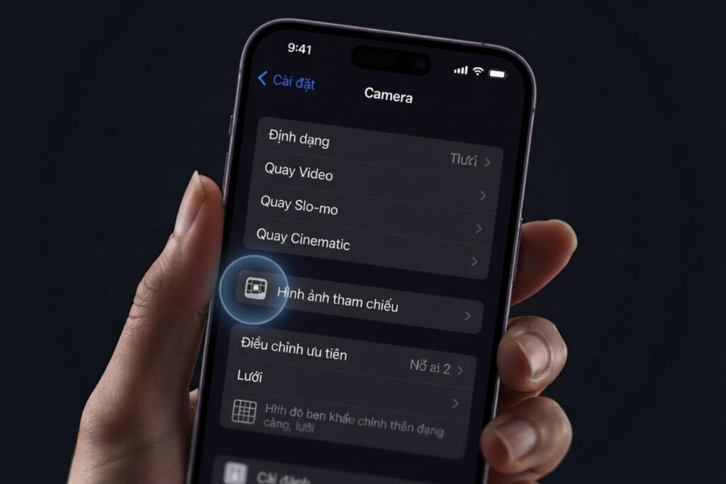 Hình ảnh tham chiếu của Apple trên iPhone 18 Pro: Bản chất, cách dùng và những lưu ý cốt lõi 12 hinh anh tham chieu cua apple tren iphone 18 pro kich hoat tinh nang he thong buoc 3 didongviet