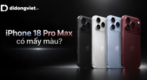 iPhone 18 Pro Max có mấy màu? Chi tiết 4 màu chính thức