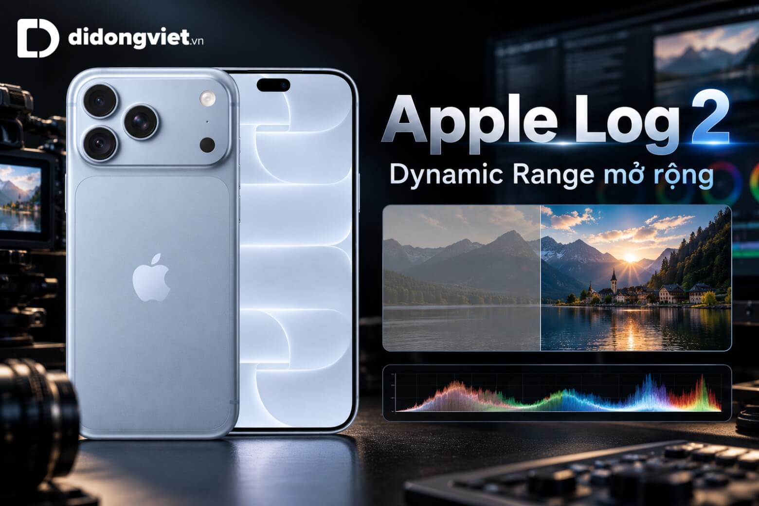 iPhone 18 Pro Max có phù hợp để quay video chuyên nghiệp không? 10 iPhone 18 Pro Max có phù hợp để quay video chuyên nghiệp chuẩn màu Apple Log 2