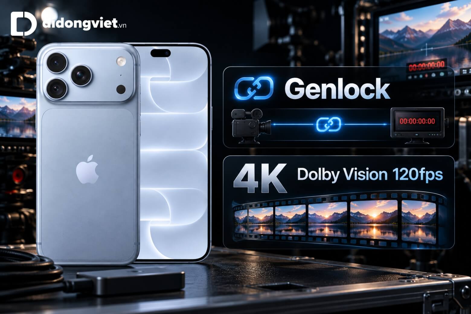 iPhone 18 Pro Max có phù hợp để quay video chuyên nghiệp không? 11 iPhone 18 Pro Max có phù hợp để quay video chuyên nghiệp hỗ trợ Genlock, ProRes