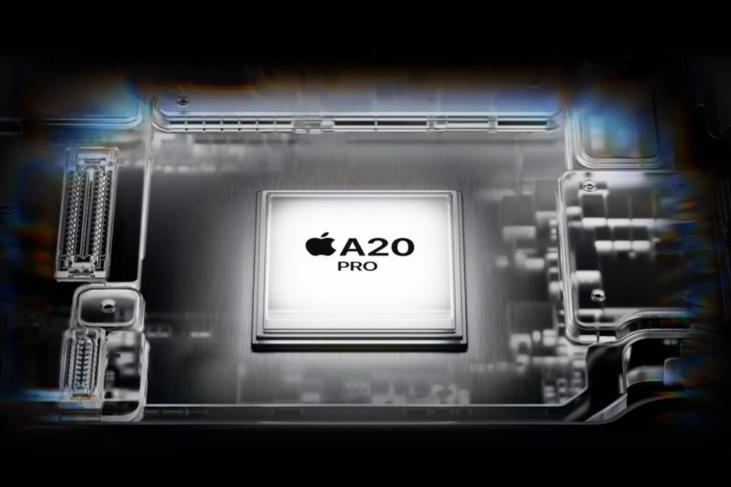 iPhone 18 Pro Max màu bạc: Tính thẩm mỹ ứng dụng cao & Giá trị lâu dài 11 iPhone 18 Pro Max với chip A20 Pro và Neural Engine 32 lõi, xử lý Apple Intelligence trực tiếp trên máy.