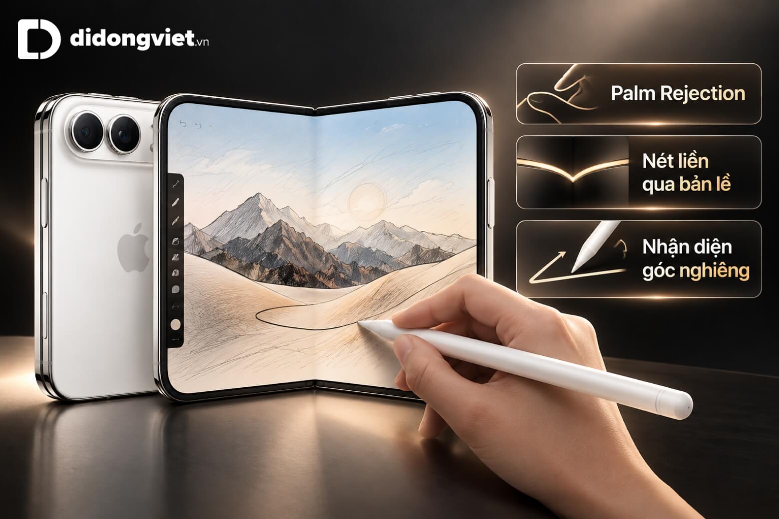 iPhone Duo hỗ trợ Apple Pencil: Trải nghiệm viết vẽ và lưu ý 10 iPhone Duo hỗ trợ Apple Pencil khi phác thảo
