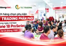 Khách hàng chọn phụ kiện TLC Trading phân phối trong ngày mở bán iPhone 18 Pro Series tại Di Động Việt Khách hàng chọn phụ kiện TLC Trading phân phối trong ngày mở bán iPhone 18 Pro Series tại Di Động Việt