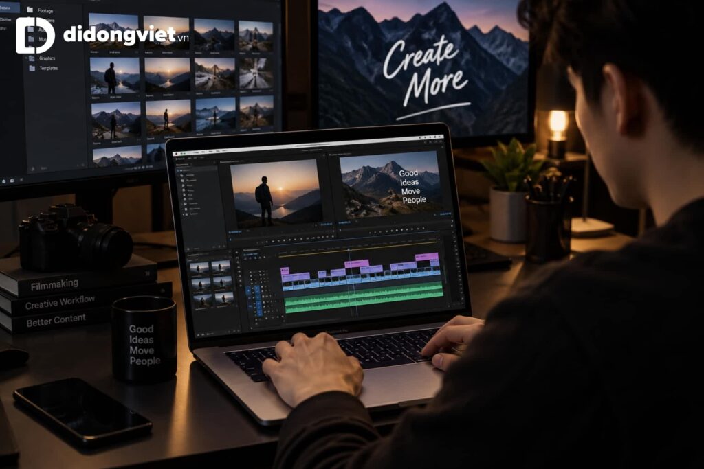 MacBook Pro M5 có phù hợp với nhà sáng tạo nội dung không? Ma trận chọn cấu hình và bài toán chi phí 5 MacBook Pro M5 có phù hợp với nhà sáng tạo nội dung không?
