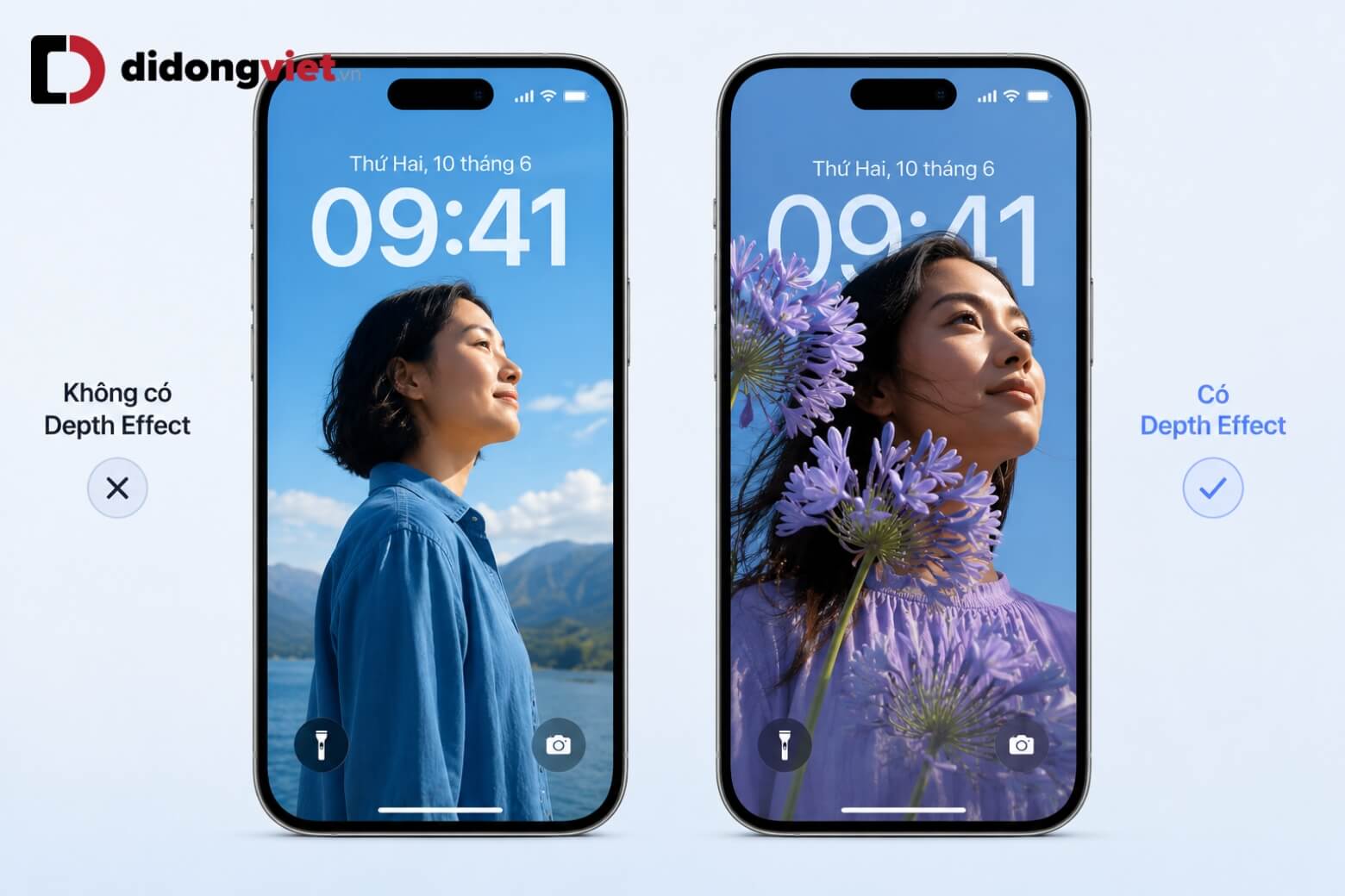 Màn Hình Khoá Iphone Hiệu Ứng Chiều Sâu Depth Effect