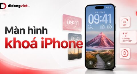 Cách tùy chỉnh màn hình khoá iPhone đẹp, tiện dụng trên iOS 26 