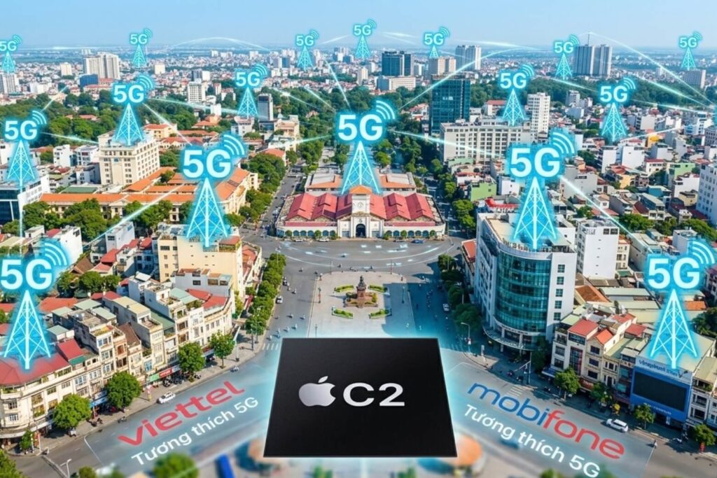 Modem Apple C2 là gì: Giải mã chip 5G tự chủ và hiệu năng thực tế 10 modem apple c2 la gi kha nang tuong thich didongviet