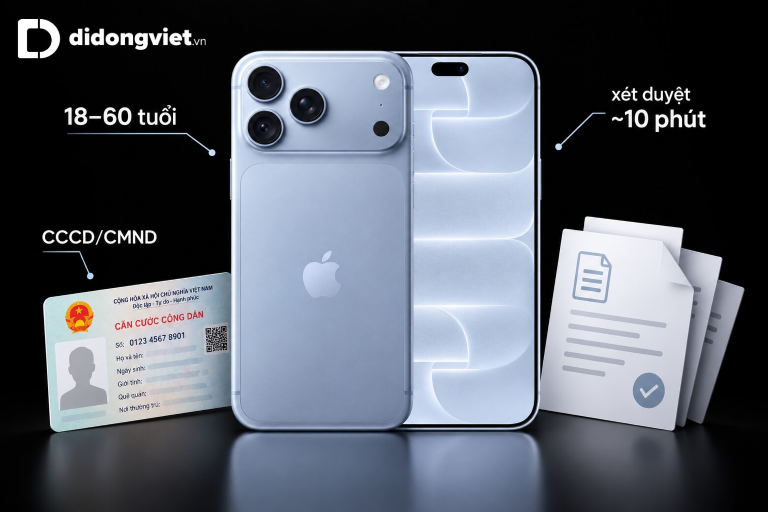 Mua iPhone 18 Pro Max trả góp trả trước bao nhiêu theo từng phiên bản? 10 Mua iPhone 18 Pro Max trả góp trả trước bao nhiêu qua công ty tài chính