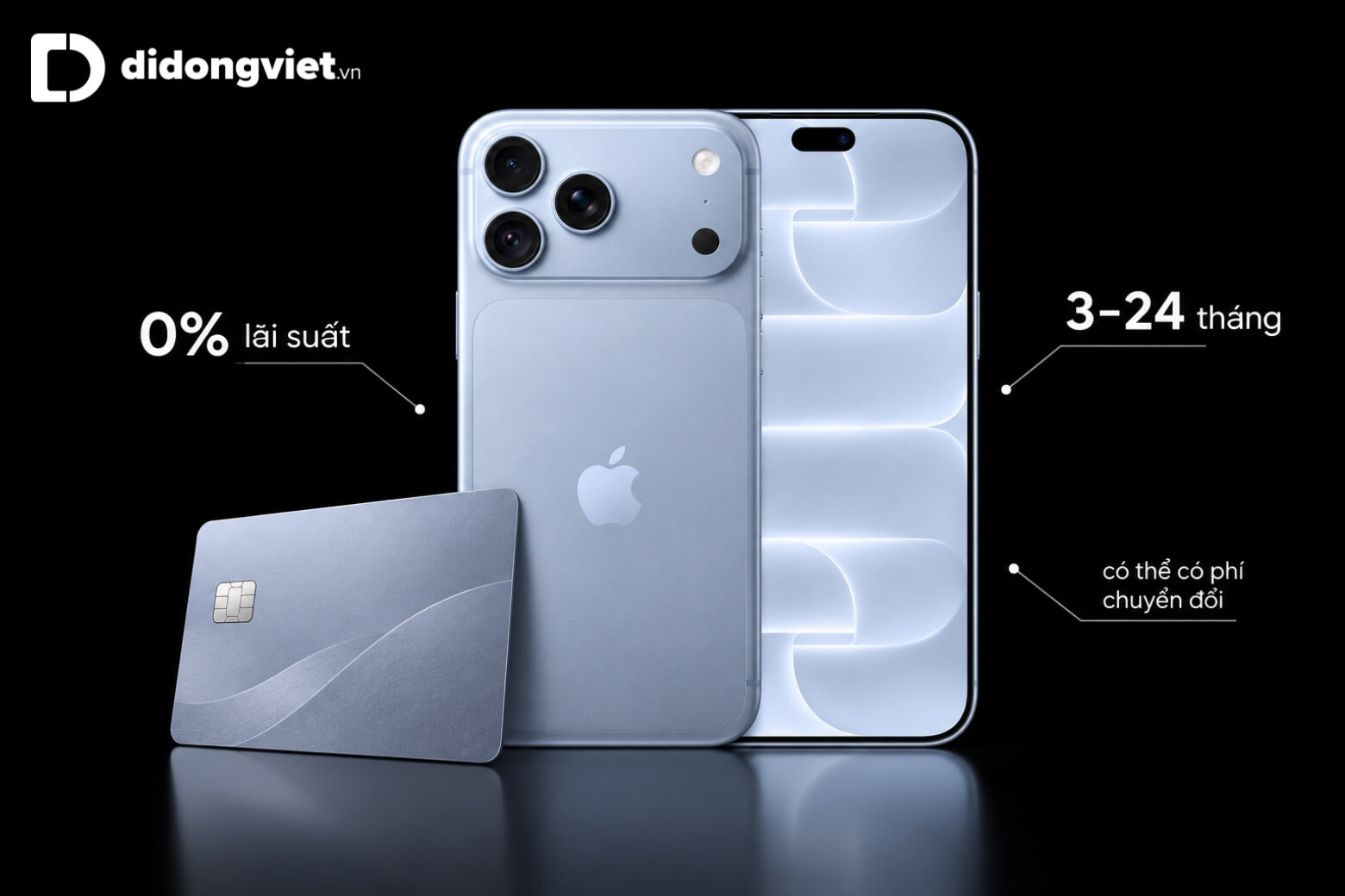 Mua iPhone 18 Pro Max trả góp trả trước bao nhiêu theo từng phiên bản? 9 Mua iPhone 18 Pro Max trả góp trả trước bao nhiêu qua thẻ tín dụng