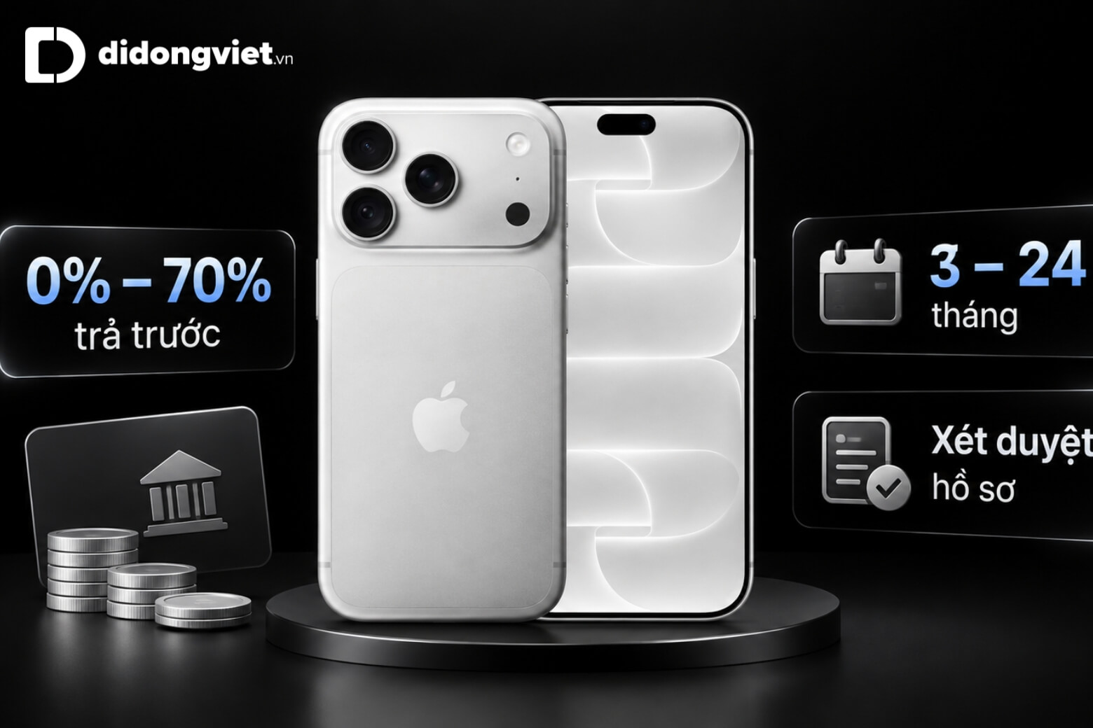 Mua iPhone 18 Pro trả góp trả trước bao nhiêu? Cách tính chi tiết 9 Mua iPhone 18 Pro trả góp trả trước bao nhiêu qua tài chính
