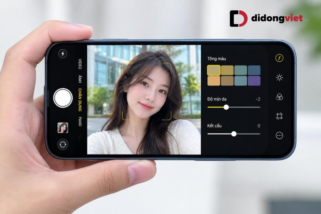 Phong cách nhiếp ảnh 3 là gì: Bản chất công nghệ và cách dùng chi tiết 8 Giao diện tùy chỉnh Phong cách nhiếp ảnh 3 trên màn hình iPhone