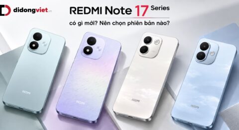 REDMI Note 17 Series ra mắt chính hãng tại Việt Nam: Đột phá pin 10.000 mAh và chuẩn IP69K