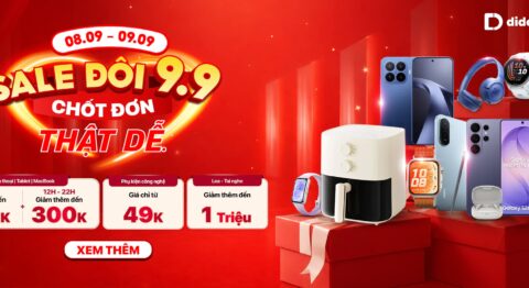 Sale Ngày Đôi 08.09 - 09.09 Tại Di Động Việt