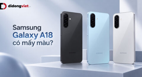 Samsung Galaxy A18 có mấy màu và nên chọn phiên bản nào để ít bám vân tay