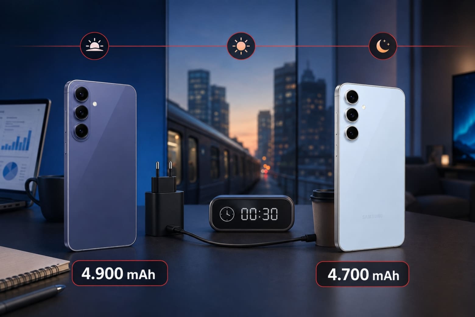 So sánh Samsung Galaxy S26 FE và Galaxy S24 FE: Nên chọn máy nào? 13 Pin nhỉnh hơn nhưng chưa đảm bảo thời gian dùng dài hơn