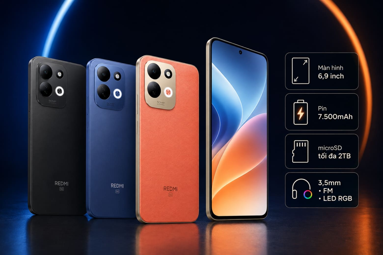 So sánh Samsung Galaxy S26 FE và Xiaomi 17 5G: Chọn máy nào? 18 REDMI 17 5G nổi bật với pin lớn và nhiều tiện ích thực dụng