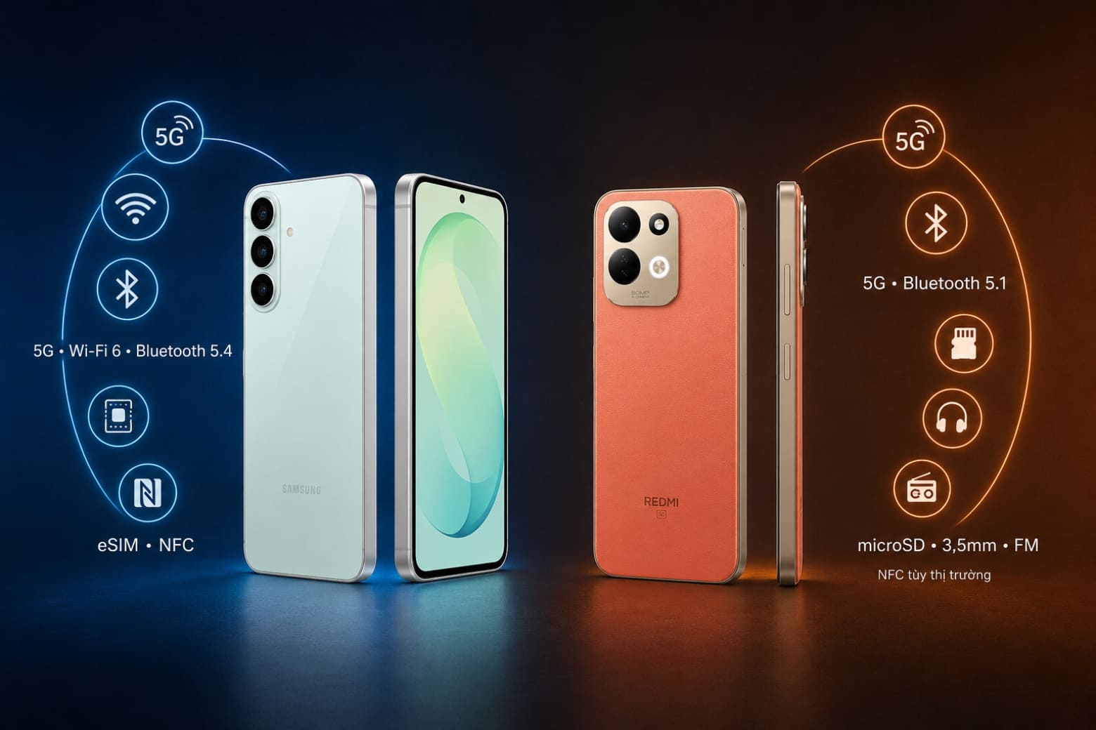 So sánh Samsung Galaxy S26 FE và Xiaomi 17 5G: Chọn máy nào? 16 Các tiện ích khác nhau giúp mỗi thiết bị phù hợp nhóm người dùng riêng