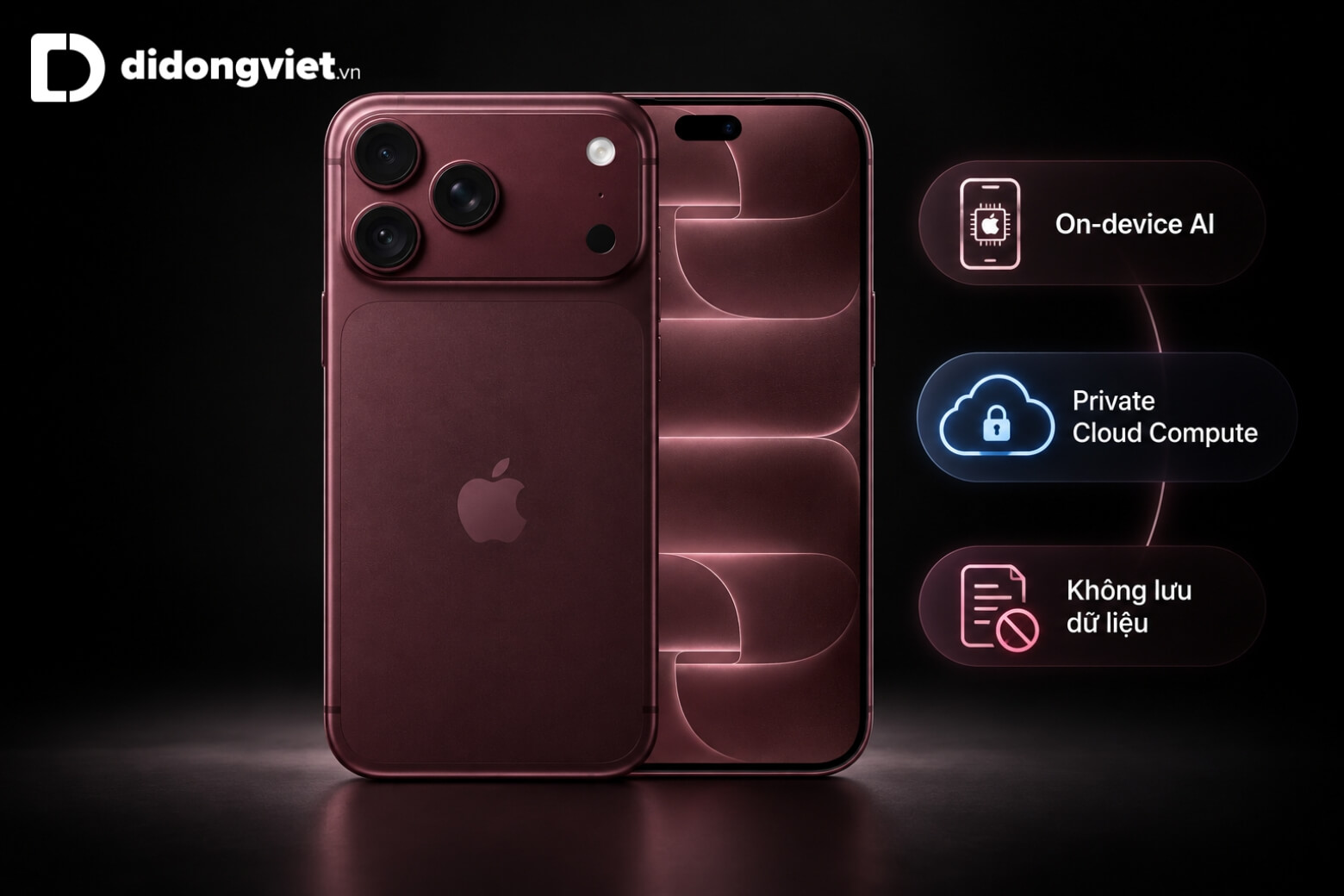 Siri AI trên iPhone 18 Pro Max có gì mới? Tính năng và cách dùng 14 Siri AI trên iPhone 18 Pro Max bảo vệ quyền riêng tư