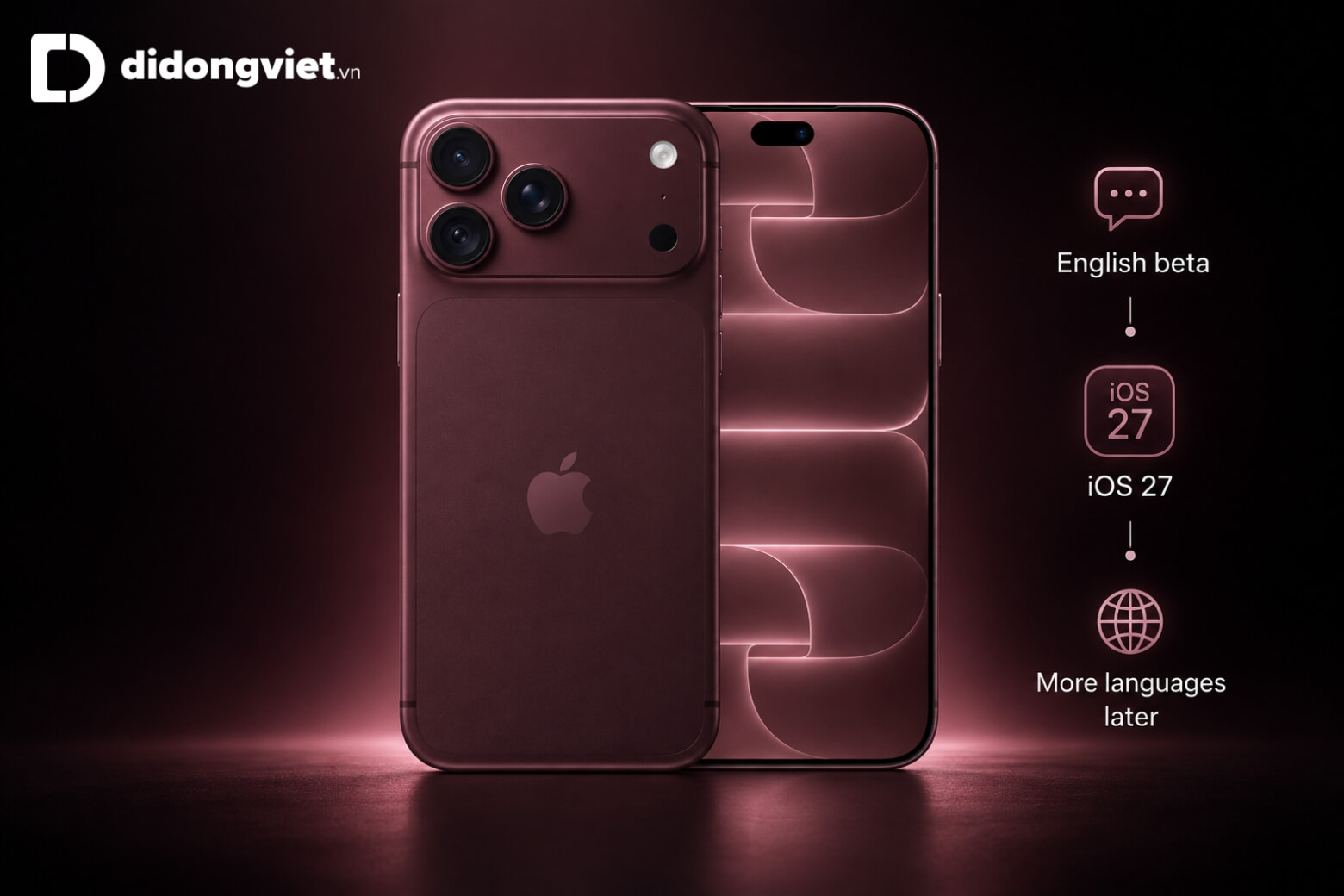 Siri AI trên iPhone 18 Pro Max có gì mới? Tính năng và cách dùng 13 Siri AI trên iPhone 18 Pro Max hỗ trợ tiếng Anh