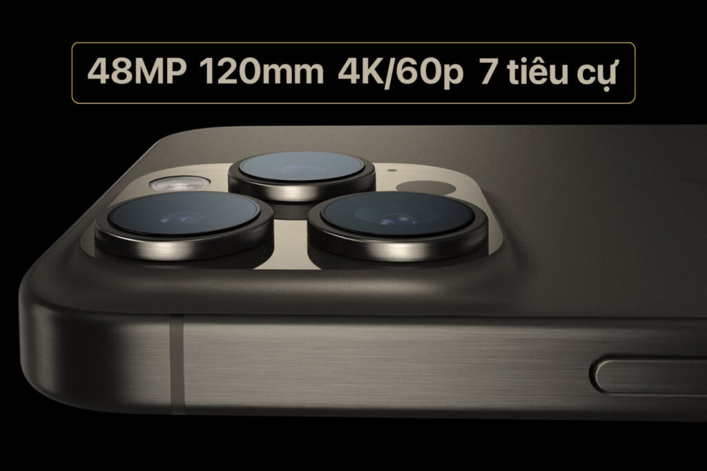 So sánh iPhone 18 Pro và iPhone 15 Pro sau 3 năm sử dụng 18 iPhone 15 Pro sở hữu camera chính 48MP với khẩu độ ƒ/1,78 cố định, cho khả năng chụp ảnh ổn định