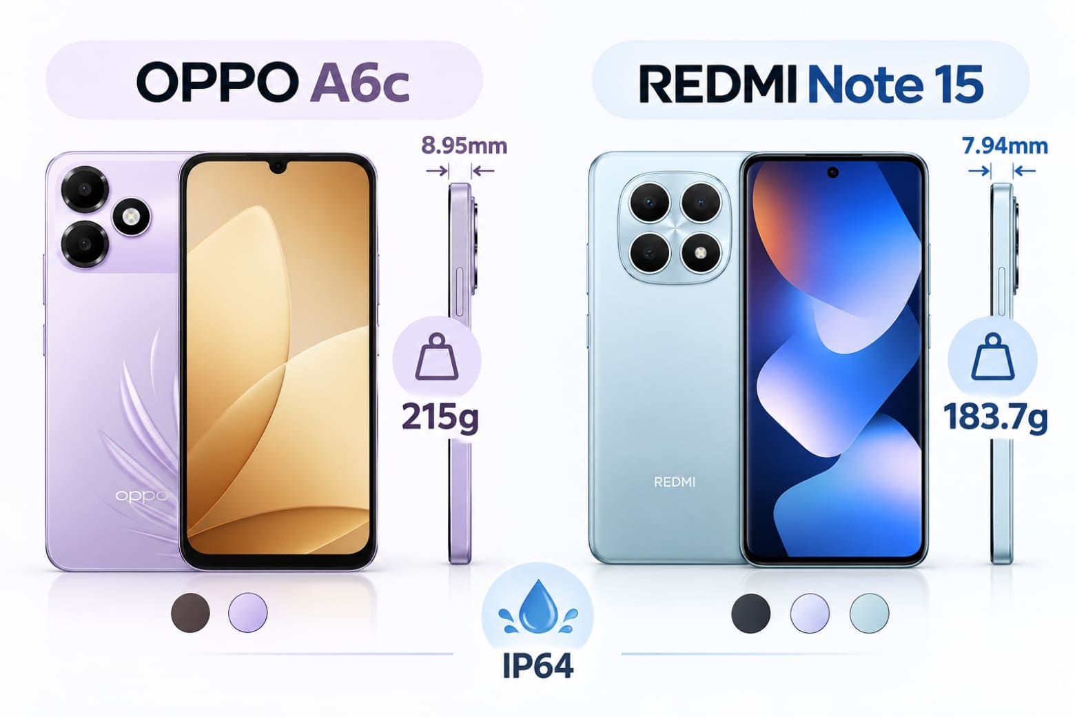 So sánh OPPO A6c và REDMI Note 15: Máy nào phù hợp với bạn? 8 So sánh OPPO A6c và REDMI Note 15: Máy nào phù hợp với bạn?