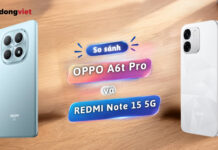 So sánh OPPO A6t Pro và REDMI Note 15 5G giữa độ bền thực tế và cấu hình phần cứng So sánh OPPO A6t Pro và REDMI Note 15 5G: Pin hay cấu hình?