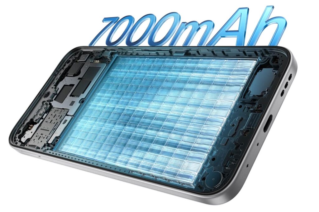 So sánh OPPO A6t Pro và Samsung Galaxy A26 5G chi tiết về thông số và trải nghiệm thực tế 19 OPPO A6t Pro nổi bật với pin 7.000mAh, sạc nhanh 45W, sạc ngược OTG