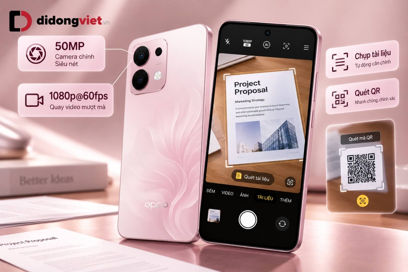 So sánh OPPO Reno16 F và OPPO A6 Pro 5G: Đâu là lựa chọn tối ưu? 17 So sánh OPPO Reno16 F và OPPO A6 Pro 5G camera chính 50MP không OIS