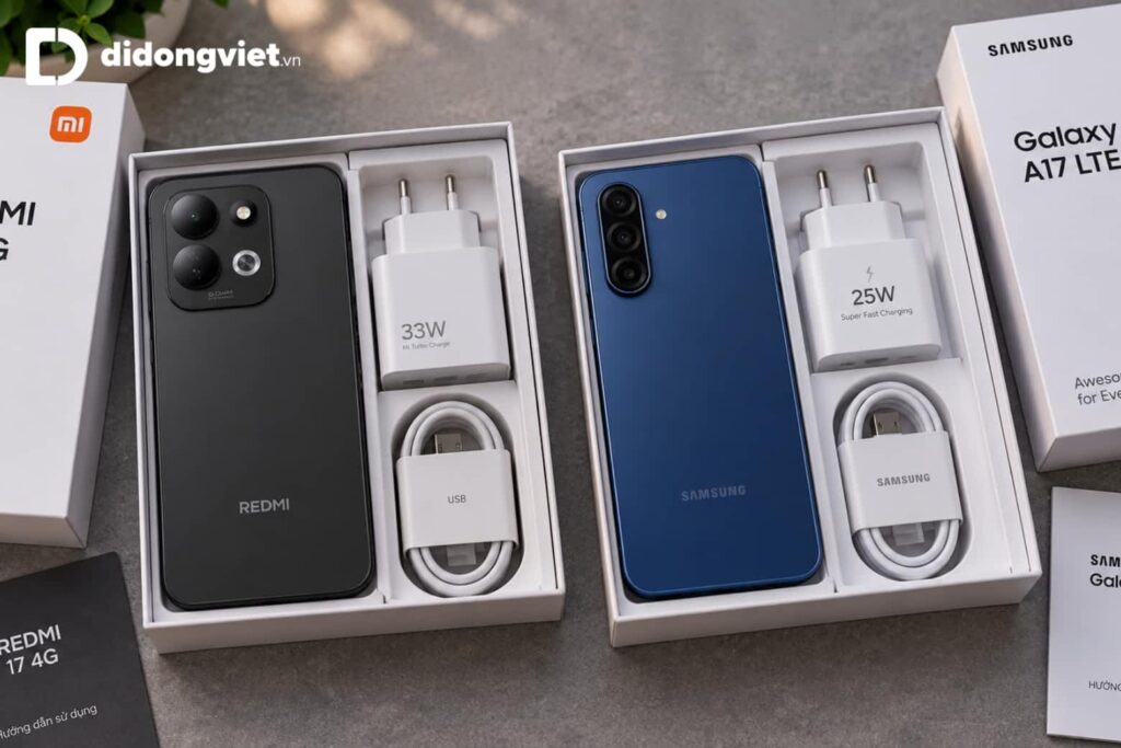 So sánh REDMI 17 4G và Samsung Galaxy A17 LTE: Đâu là lựa chọn tối ưu? 11 So sánh REDMI 17 4G và Samsung Galaxy A17 LTE: Đâu là lựa chọn tối ưu?
