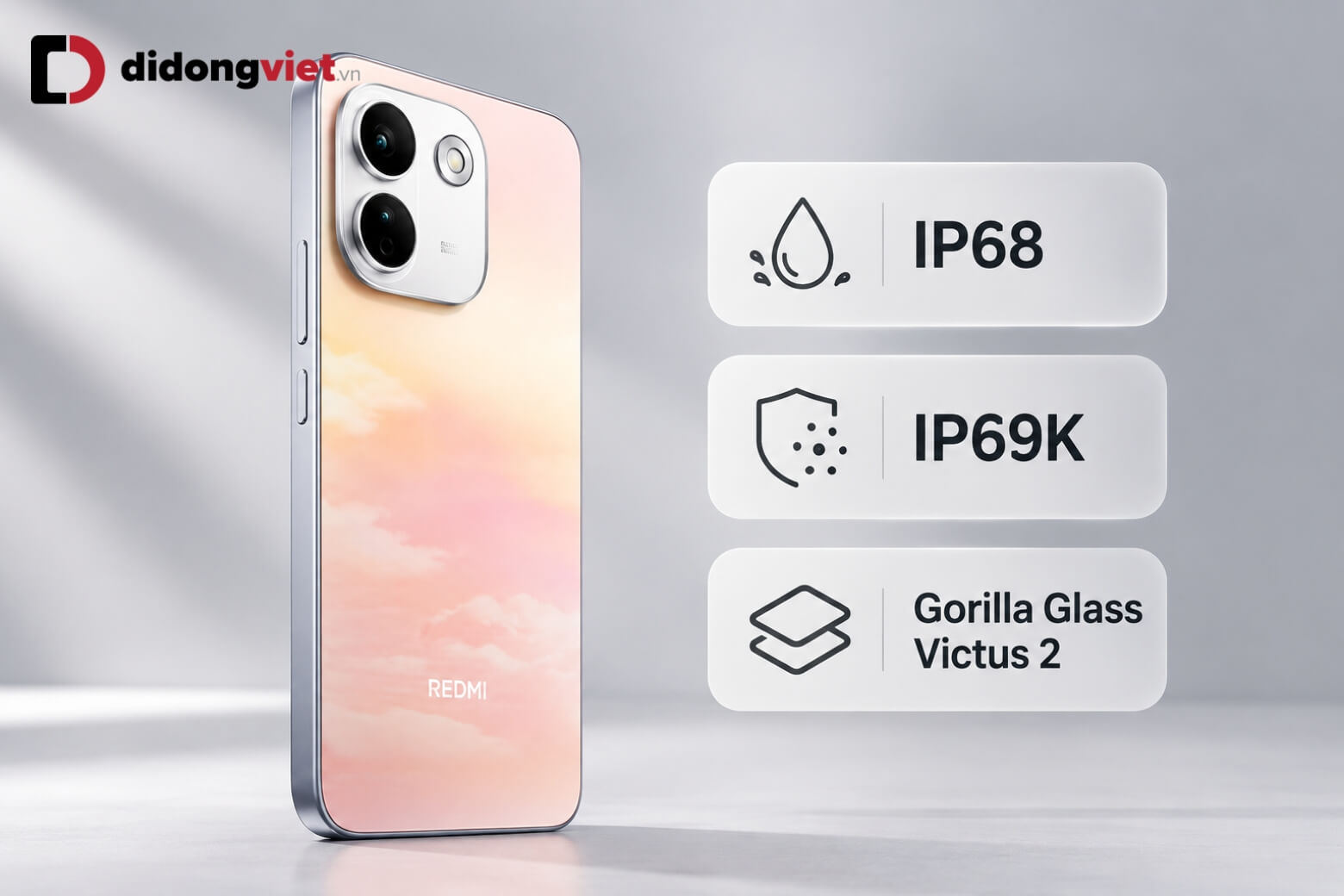 So sánh REDMI Note 17 Pro Max 5G và iPhone 17: Nên chọn máy nào? 16 So sánh REDMI Note 17 Pro Max 5G và iPhone 17 thiết kế bền bỉ