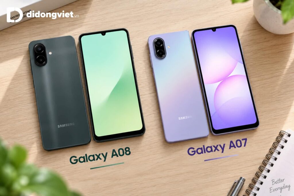 So sánh Samsung Galaxy A08 và Galaxy A07: Có đáng để nâng cấp? 6 So sánh Samsung Galaxy A08 và Galaxy A07: Có đáng để nâng cấp?