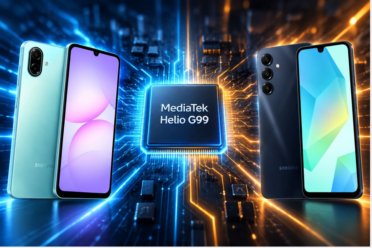 So sánh Samsung Galaxy A08 và Galaxy A16: Nên chọn máy nào? 12 Cùng sử dụng Helio G99, hai máy hứa hẹn mang lại hiệu năng tương đối tương đồng