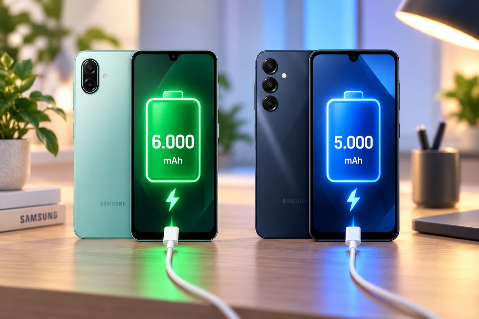 So sánh Samsung Galaxy A08 và Galaxy A16: Nên chọn máy nào? 14 Dung lượng pin lớn có thể trở thành điểm sáng đáng chú ý trên Galaxy A08