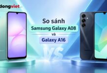 So Sánh Samsung Galaxy A08 Và Galaxy A16