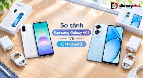 So sánh Samsung Galaxy A08 và OPPO A60: Pin 6.000 mAh hay sạc nhanh 45W? So sánh Samsung Galaxy A08 và OPPO A60: Pin 6.000 mAh hay sạc nhanh 45W?