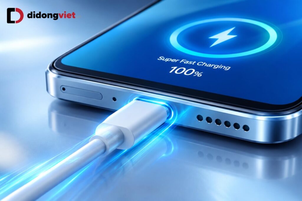So sánh Samsung Galaxy A08 và OPPO A60: Pin 6.000 mAh hay sạc nhanh 45W? 12 So sánh công nghệ sạc nhanh 45W của Oppo A60 và viên pin 6000mAh của Galaxy A08