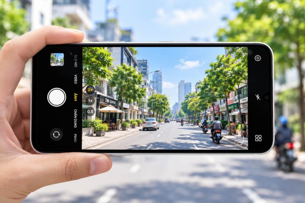 So sánh Samsung Galaxy A08 và OPPO A6t Pro: Nên chọn pin lớn sạc nhanh hay hỗ trợ phần mềm lâu dài? 11 So sánh chất lượng chụp ảnh thực tế của camera 50MP trên Galaxy A08 và OPPO A6t Pro