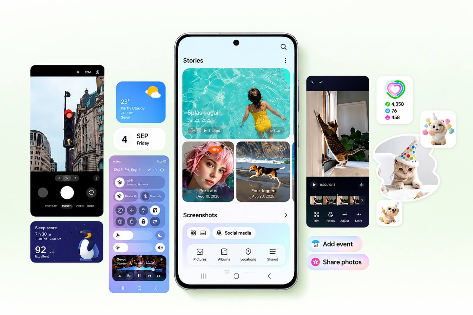 So sánh Samsung Galaxy S26 FE và OPPO Find X9: Khác biệt thế nào? 15 So sánh Samsung Galaxy S26 FE và OPPO Find X9 giao diện phần mềm