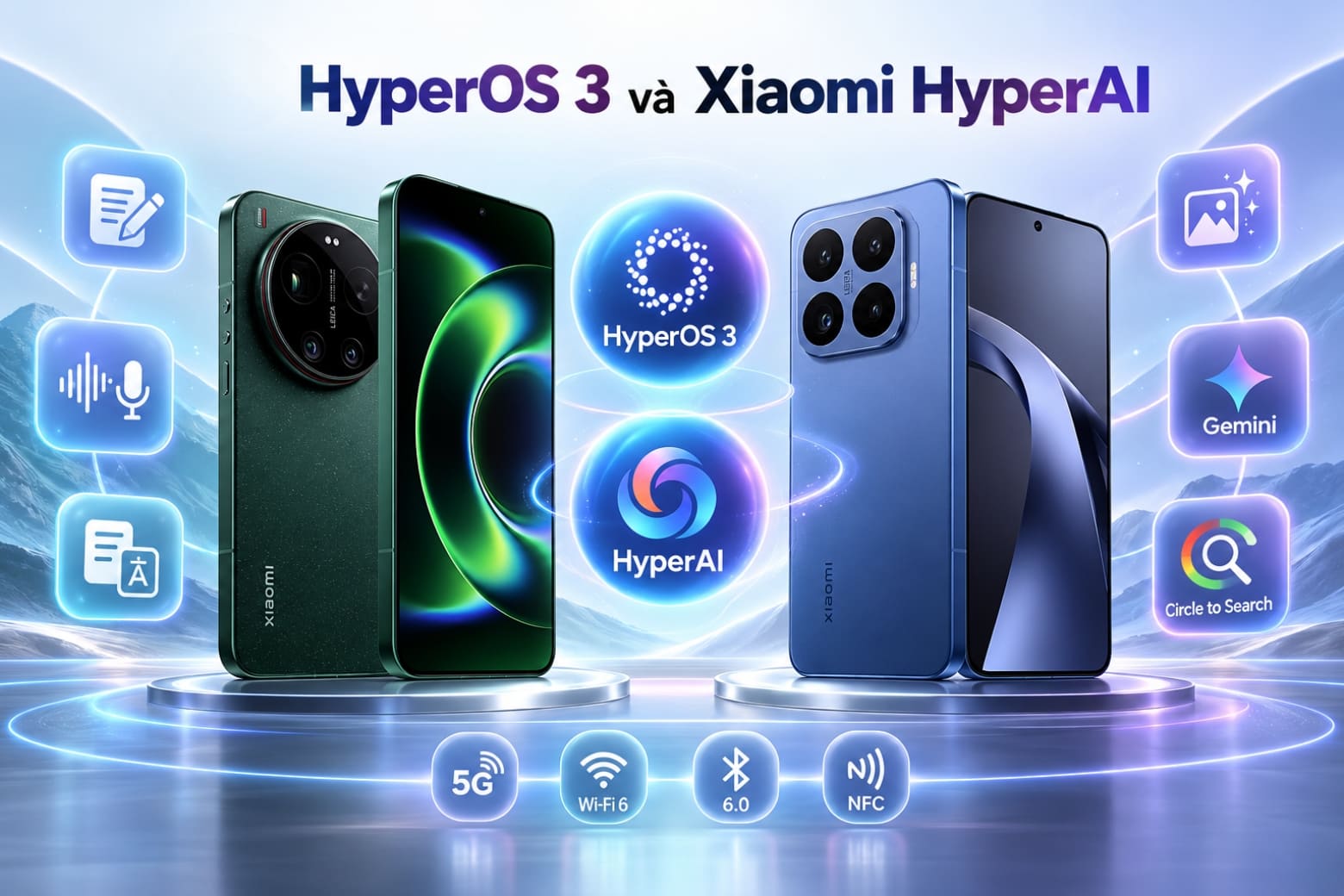 So sánh Xiaomi 17 Ultra và Xiaomi 17T Pro: Nên chọn máy nào? 15 Cùng HyperOS 3, hai máy sở hữu hệ sinh thái AI hiện đại