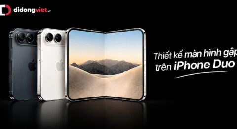 Thiết kế màn hình gập trên iPhone Duo: đột phá, giới hạn thực tế và bài toán chi phí
