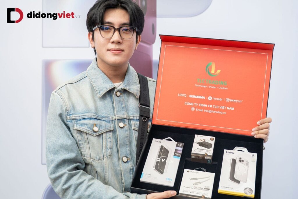 Di Động Việt hợp tác nhà phân phối TLC Trading mở rộng hệ sinh thái phụ kiện Mazer và Uniq cho iPhone 18 Pro Series 4 Di Động Việt hợp tác nhà phân phối TLC Trading mở rộng hệ sinh thái phụ kiện Mazer và Uniq cho iPhone 18 Pro Series