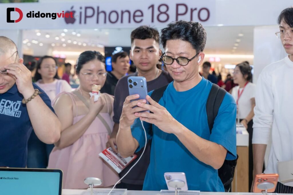 Trên tay iPhone 18 Pro: thiết kế, camera khẩu độ biến thiên và sạc nhanh 60W 8 iPhone 18 Pro nổi bật với camera Fusion 48MP khẩu độ cơ học biến thiên f/1.48–f/4.0