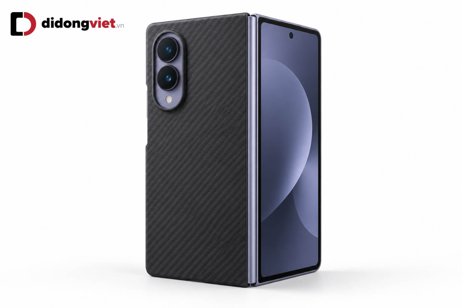 Trên tay ốp lưng Samsung Galaxy Z Fold8 và Z Flip8 chính hãng mới 6 Trên tay ốp lưng Samsung Galaxy Z Fold8 và Z Flip8 chính hãng Carbon siêu mỏng