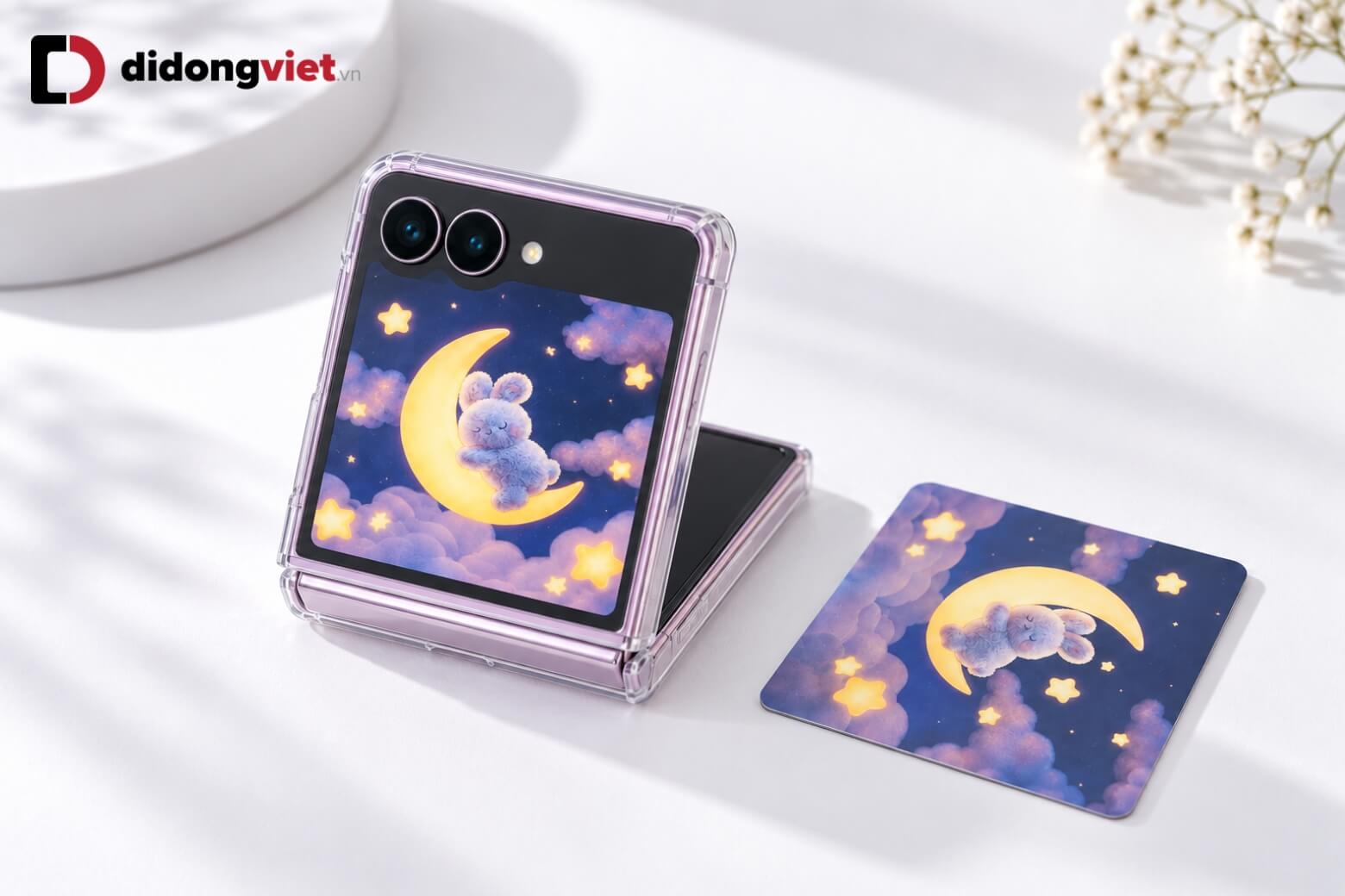 Trên tay ốp lưng Samsung Galaxy Z Fold8 và Z Flip8 chính hãng mới 7 Trên tay ốp lưng Samsung Galaxy Z Fold8 và Z Flip8 chính hãng Flipsuit NFC