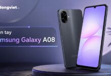 Trên tay Samsung Galaxy A08: Trải nghiệm pin 6.000mAh, màn 90Hz và cảm giác dùng thực tế Trên tay Samsung Galaxy A08