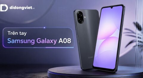 Trên tay Samsung Galaxy A08: Trải nghiệm pin 6.000mAh, màn 90Hz và cảm giác dùng thực tế Trên tay Samsung Galaxy A08