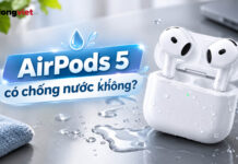 AirPods 5 có chống nước không? Sự thật về chuẩn IP57 và cách dùng an toàn AirPods 5 có chống nước không? Sự thật về chuẩn IP57 và cách dùng an toàn